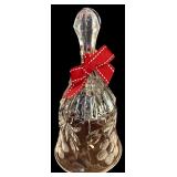 FR - Set of 5 Cut Crystal Decorative Pieces Including Footed Jar, Jars, Bell, and Basket