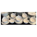 DR - Noritake Ardis 70-Piece Fine China Dinnerware Set for 12