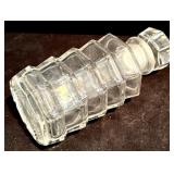 FR - Set of 4 Glass Decanters with Stoppers, Tallest 12 Inches