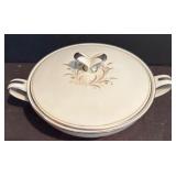 DR - Noritake Eden Pattern Fine China Serving Set with Platters, Tureen, Gravy Boat & Bowls