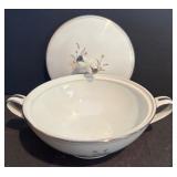 DR - Noritake Eden Pattern Fine China Serving Set with Platters, Tureen, Gravy Boat & Bowls