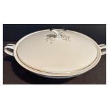 DR - Noritake Eden Pattern Fine China Serving Set with Platters, Tureen, Gravy Boat & Bowls