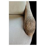 SR - Century Woven Rattan Lounge Chair with Cushions