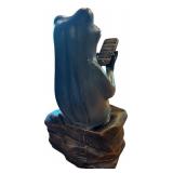 LL - Frontgate 23-Inch Texting Frog Sculpture