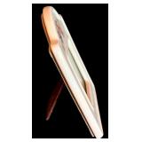 LL - Set of 2 Porcelain Decorative Frames with Floral Designs and Matching Mini Frames