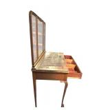 LL - Vintage Vanity with Mirror and Single Drawer