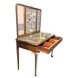 LL - Vintage Vanity with Mirror and Single Drawer