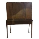 LL - Vintage Vanity with Mirror and Single Drawer