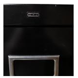 LL - HON 4-Drawer Black Vertical File Cabinet