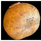 LL - Vintage Spirit Bowl by Brave One with Beaded Feather Decor