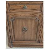 DR - Vintage Henredon Buffet Sideboard with Brass Hardware