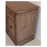 DR - Vintage Henredon Buffet Sideboard with Brass Hardware