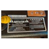 LL - Crosley CR8005A-BK Portable Suitcase Turntable