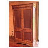LL - Hooker Solid Wood Entertainment Cabinet