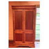 LL - Hooker Solid Wood Entertainment Cabinet