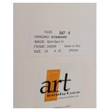 DR - Pair of Framed Split Stem Art Prints by Art Evolution