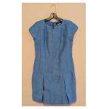 UL - Max Mara Blue Shift Dress Likely Women