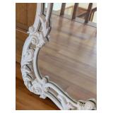 UL - Turner Wall Mirror with Ornate White Frame