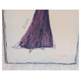 ML - Emily Adams Framed Print Vogue Silhouette