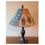UL - Decorative Table Lamp with Mosaic Beaded Shade
