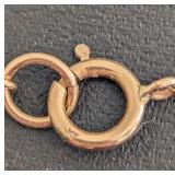 DR - 14k Gold and Jade Beaded Necklace