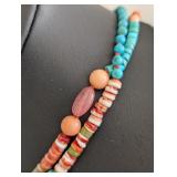 DR - Chan Luu 16in Multi-Strand Beaded Necklace with Gemstone Accents