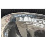 ML - Simon Pearce Heart Shaped Glass Bowl