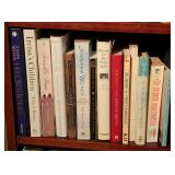 LL - Wood Bookcase with Large Collection of Books and Novels