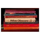 LL - Wood Bookcase with Large Collection of Books and Novels