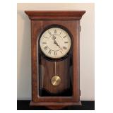 DR - Vintage Howard Miller Westminster Wall Clock with Pendulum
