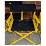 G - Set of 4 Blue and Yellow Director