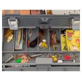 G - Assorted Fishing Gear with 2 Rods, Tackle Boxes, and Accessories