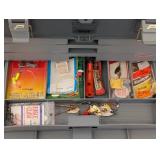 G - Assorted Fishing Gear with 2 Rods, Tackle Boxes, and Accessories