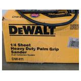 G - DeWalt DW411 1/4 Sheet Heavy Duty Palm Grip Sander with Box