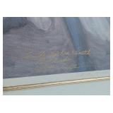 UL - Barbara A. Wood Artist Proof Framed Print Signed and Inscribed