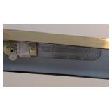 DR - Adjustable Brass Pharmacy Floor Lamp with Square Base