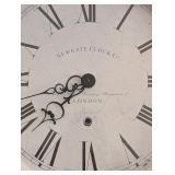 DR - Newgate Clock Co. Large 19-Inch Wall Clock with Roman Numerals