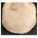 K - Regency of New York Cream Fur Hat