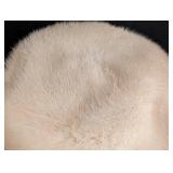K - Regency of New York Cream Fur Hat