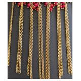 DR - Chan Luu 16 inch Beaded Necklace with Gold-Tone Chains