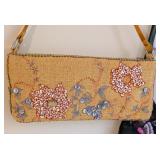 ML - Chan Luu Embroidered and Embellished Handbag and Clutch Set