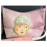 ML - Set of 3 Icon Leather Handbags with Artistic Designs