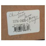 UL - Framed Christmas Print of Children on Swing