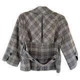 SR - Robert Rodriguez Plaid Cropped Jacket Size 8