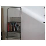 Metal framed door mounting mirror a...