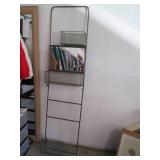 Metal framed door mounting mirror a...