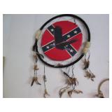 Rebel USA themed dream catcher appr...