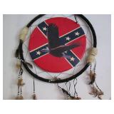 Rebel USA themed dream catcher appr...