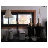 Cluster of assorted decorative tabl...