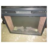 Dark tone Wood entertainment consol...